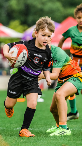 Young Boy Rugby League